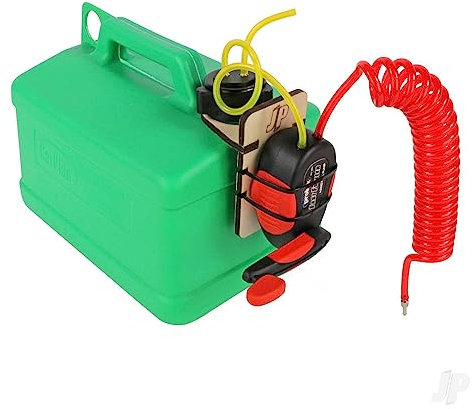 JP Fuel Caddy Fueling System (Green Petrol) 5 Litres For RC Model Plane