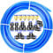 ERGAOBOY Blue 10M Polyurethane PU Air Hose Pipe Tube Kit,6mm OD x 4mm ID with 14 Connector Kits