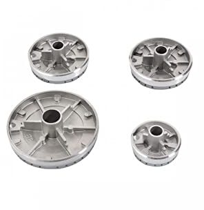 Jxjamp Küchenzubehör Backofen Brenner Set Küchengerät Teile Runder Knopf Gasherd Brenner Backofen Küchengriffe Kochutensilien Ersatzteile