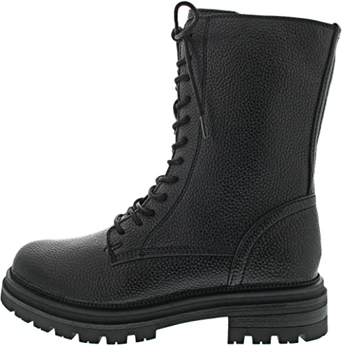 MARCO TOZZI Damen Stiefeletten zum Schnüren mit Blockabsatz mit Reißverschluss