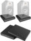 AlloverPower Para monitor de estudio de 5 a 8 pulgadas, almohadillas de aislamiento de ruido, soporte acústico de 3 capas, soporte elevador de espuma, almohadilla de aislamiento de subwoofer,