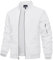 TACVASEN Mens Lightweight Jacket Casual Summer Jackets Sport Baseball Jacket Autumn Work Jackets Bomber Military Jacket White