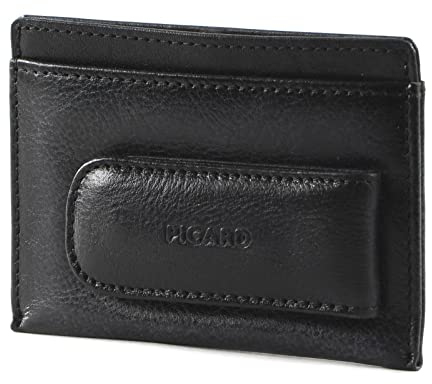 Picard Kreditkartenetui Hans 1 1181 für Herren aus Rindsleder in der Farbe Anthrazit, 10 x 7,5 x 1 cm, 11814A6013