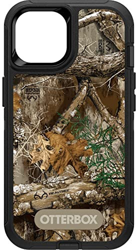 OtterBox Defender Series Screenless Edition Case for iPhone 14 Pro (Only) - Case Only - Non-Retail Packaging - Realtree Edge (Black/Realtree Edge Graphic)