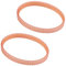 Ferleiss 2 courroies en polyuréthane orange pour rabot 1900B
