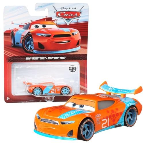 Mattel Fahrzeuge Racing Style | Disney Cars | Die Cast 1:55 Auto, Typ:Ryan Inside Laney