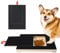 Zuimei Dog Nail Scratch Board, Multifunctional Scratching Boards Dog Nail File Board Puppy Nail Grinding Pad Sturdy Dog Paws Scratchboard with Built-in Snack Box for Pet