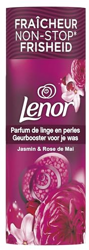 Lenor Parfum de Linge en Perles pour Lessive, 84 Lavages (165g x 6), Fraicheur de Coton, Fraîcheur Non-stop jusqu'à 12 Semaines de Stockage