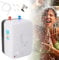MEHOOSPVN 1500W Warmwasserspeicher Boiler 8 Liter Warmwasserboiler Untertischgerät Kleinspeicher Elektrisch Druckfester Untertisch, 30-75℃ Temperatur Einstellbarer Durchlauferhitzer 23 x 21 x 36cm