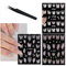 3 Sheet Butterfly Nail Art Stickers Decals Self Adhesive 5D Butterfly Nail Art Design Tips Nail Decoration for Women Girls with Tweezer (Butterfly-3sheets)