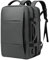 CNYMFF Rucksack Travel Backpack Männer Business Backpack School Tasche Große Kapazität 17.3 Laptop Wasserdichte Mode -Rucksack-Grau 45L