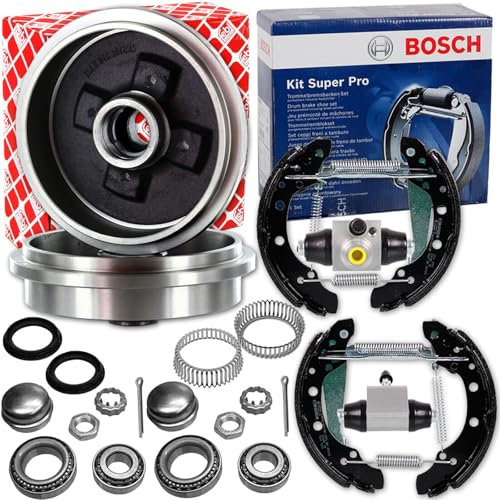 Bremstrommel 200mm + Backen passend für Golf 2 + 3 Polo 6N VENTO
