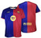 Futbol Club Barcelona Camiseta Adulto 1a Equipación 24-25 Chemise, Bleu/Bordeaux, L Mixte