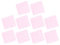 GEERYZHE Foam Floor Tiles, Thickened Plush Foam Interlocking Floor Mat Tiles For Kids Carpet Puzzle Mats For Protective Exercise Play For Parlor Bedroom (Pink)