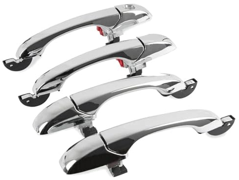 Auto Türgriff Für Chrysler 300 300C 2005 2006 2007 2008 2009 2010 4-teiliges Set Außentürgriff 5065801AE 5065801AG Chrom-Türgriff 4589009AH