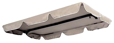 Schaukelbaldachin 1 Stück Oxford Stoff Wasserfest UV Schutz Beige
