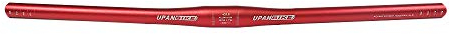 Upanbike, manubrio da bici in lega di alluminio, 31,8 mm, 620 mm, manubrio piatto per mountain bike e bici da strada, Fuchsia