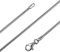 Avesano Schlangenkette 925 Silber Kette Damen Halskette Silberkette 1,6 mm in Länge 45 cm verfügbar 101023-045
