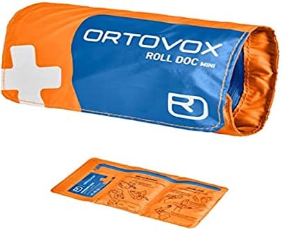 Ortovox Roll Doc Mini Erste-Hilfe-Set, Shocking Orange, 15 x 8 x 3 cm