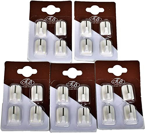 20 Crochets Adhésifs, Autocollants ou Fixation pour Tringles ou Barres à Rideaux, Attache Rideau Adhesive, Supports ou Pitons Adhésif Rideaux sans perçage pour fenêtre Très Bon Rapport Qualite/Prix