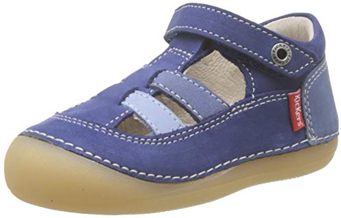 Kickers Sushy Mixte enfant, Bleu Bleu Tricolore 53, 22 EU