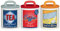 Swan household ® - Set 0f 3 Retro Classic 50's/60's Style Tea, Coffee & Sugar Canisters Storage Jars Ceramic