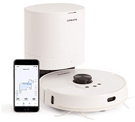 CREATE / NETBOT LS27 / Robot aspirateur Laser Intelligent avec Base Auto-décharge - 2700Pa