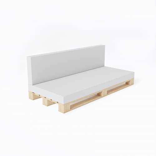 chilly pilley Mousse froide Plateau de mousse Coussin de palette Mousse de polyuréthane Coupe matelas (T25, 120 x 80 x 10)