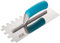 OX Trade Truelle crantée en acier inoxydable Bleu/argenté 12 mm