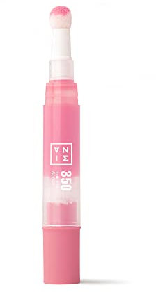 3INA MAKEUP - The Eye Gloss 350 - Rose - Gloss pour les yeux effet mouillé - Gloss lumineux - Glossier Eye Look - Applicateur coussin - Texture super légère - 4 teintes douces - Vegan - Cruelty Free