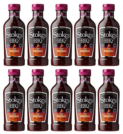 Stokes – Original Barbecue Sauce in Squeezy Bottle 510g - Pack of 10