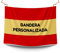 Bandera España personalizada con imagen y texto 100x70 cm. y 100x150 cm.| E&B PORRAS (100x70 cm.)
