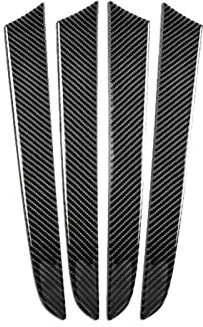 JORAsa Passend für Audi Q5 B8 SQ5 8R 2010-2018 Carbon-Faser-Auto-Innentürverkleidungs-Aufkleber Styling Auto-Trim-Zubehör Guard-Aufkleber-Kits