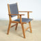 Wanda collection Fauteuil De Jardin en Teck Et Corde Dark Grey Cléo