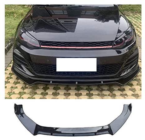 Huqwsa Für VW Für Golf 7 7.5 MK7 Für Golf 6 Für GTI R20 Auto Frontschürze Lippe Diffusor Spoiler Deflector Guard Splitter Chin Shovel Body Kit (Color : for Golf 6 for GTI R20)