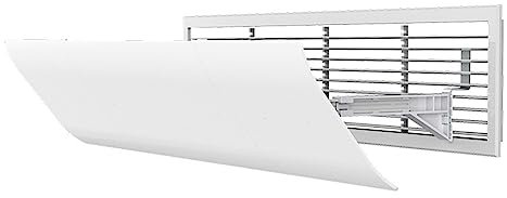 Adjustable Air Vent Deflector, Air Conditioner Deflector for Wall Units, Air Conditioner Vent Diverter, for Living Room and Bedroom