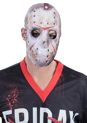 Smiffys Friday the 13th, Jason Voorhees, Eishockey-Maske, Kunststoff