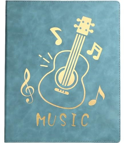 Musikordner A4 Multifunktionaler Dokumentenspeicher Ordner Musik Display Ordner Klavier Information Buch Für Musikliebhaber
