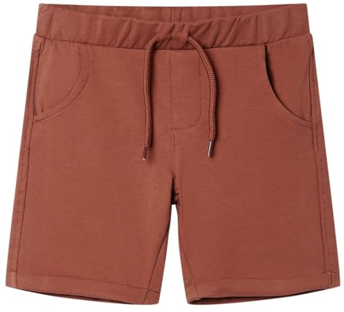 vidaXL Short pour Enfants avec Cordon de Serrage Vêtement Tout-Petits Marron 128