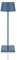 Palmina 842,lampade da tavolo senza fili,lampade da tavolo ricaricabili E Dimmerabile In Alluminio,abat jour senza fili 4400mah,Protezione IP54,luce da tavolo esterno/Interno/Blu