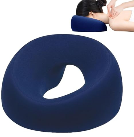 Kopfstützen-Gesichtskissen für Massageliege, Kissen mit dem Gesicht nach unten,Kissen für Massageliegen - Massage-Kopfstütze, professionelle Kopfstütze, mit dem Gesicht nach unten, Bauchlage, Kissen f