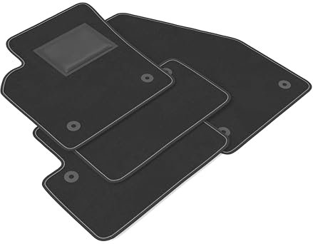 DHCarMats Auto-Fußmatten für Volvo V40 von 1996 bis 2000 | Auto-Fußmatten aus Teppichmaterial, rutschfest, Innenraum – komplettes Set vorne und hinten
