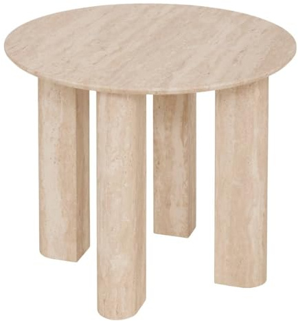 Atmosphera - Table d'appoint Anaya Beige 50,5x50,5cm