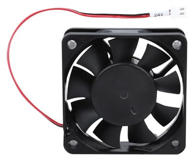 BDAYEK Impresora 3D Ventilador de 24 V 3010 for hotend Ender-3 S1/Ender-3 S1 Pro/3 S1 Plus/Ventilador axial 6015 for Piezas de Impresora 3D de Placa Base(6015 Axial Fan)