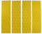Agwuoetr 4 StüCk/Los Surfen Front Traktion Pad-SUP Surfboard Deck Matte mit Klebstoff (Gelb)