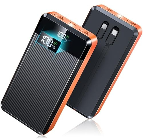 Tnibition Power Bank 26800mAh, 22.5W PD USB C Portable Charger Battery Pack with 3 Output & 3 Input, Flashlight, LED Screen Display, Power Bank Fast Charging Suitable for Phone, Tablets and More