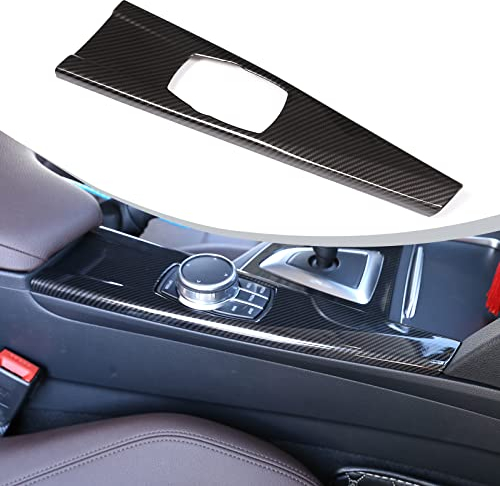 DIYUCAR Carbon Faser Stil ABS-Multimedia Dekoration Panel Besatz für 3 Serie F30 F31 F33 F34 F36 2014–2018 links Hand Drive