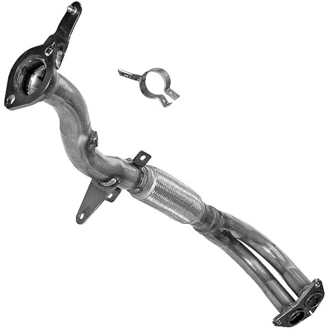BESTPRICE 1x Abgasrohr Hosenrohr KOMPATIBEL MIT - MITSUBISHI CARISMA (DA_), CARISMA Stufenheck (DA_), SPACE STAR Großraumlimousine (DG_A), VOLVO S40 I (644), V40 Kombi (645)
