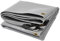 NEMAXX® Telone di copertura premium impermeabile [400x500cm]–Telo camion resistente ai raggi UV [650 g/m²] con occhielli,telo in PVC per giardino,tetto & cantiere–Copertura invernale – Grigio – 20m²