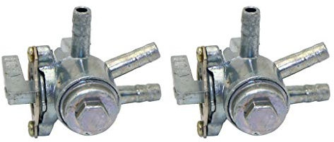 2 Pezzi Grande 3 Vie Rubinetto Rubinetto Benzina Rubinetto per Dirt Bike ATV